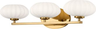 Netlighting Kichler Pim Bathroom Wall Lamp Fox Gold 3000K IP44