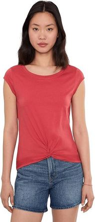 Toad&Co Anza Short Sleeve Shirt Womens Clothing Crabapple : MD, Tencel/Spandex/Lyocell