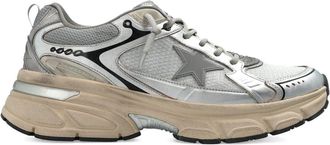 Golden Goose Sneakers with Silk and Nylon Composition