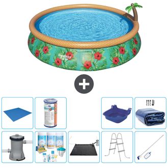 Bestway Piscina Bestway Fast Set Redonda - 457x84 Cm - 8-piezas S21473