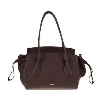 Jil Sander Shoulder Bags, female, Brown, ONE SIZE, Voyage SM Shoulder Bag