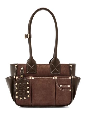 Ganni Posy Small Recycled Suede