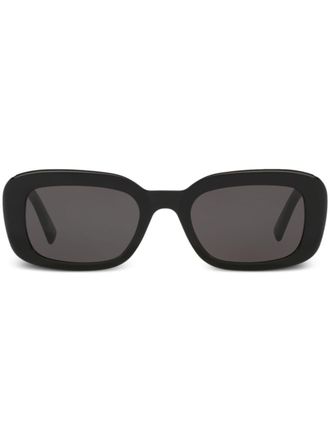 Saint Laurent Eyewear Occhiali da sole SL M130 rettangolari - Nero