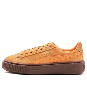 Puma x Mardi Mercdi Suede Platform Orange Brown 396259-02