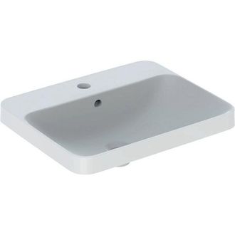 Keramag Keramag - Lavabo Empotrado Geberit Variform Rectangular, 550x450mm, Con