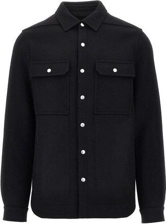 Rick Owens Wool cloth overshirt Man 48