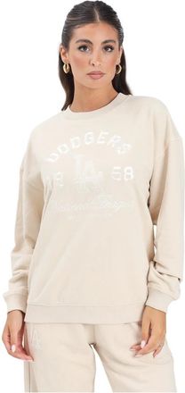 New Era Donna, Felpe, Beige, XS, new