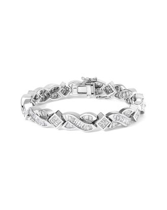 House of Brilliance Haus Of Brilliance 14K 8.19 Ct. Tw. Diamond Tennis Bracelet