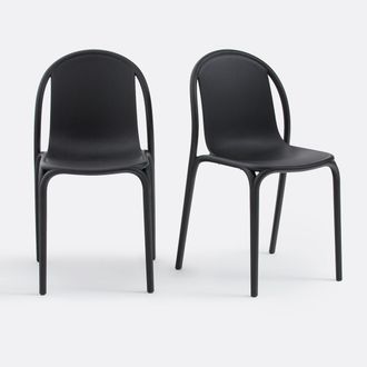 La Redoute Interieurs Set van 2 polypropyleen tuinstoelen, Brooklyn