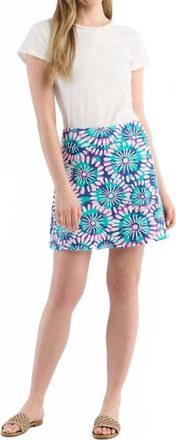 Hatley Capelton Road Skort In Sundial Mandala