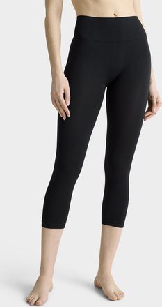 Simons Womens Ribbed-waist stretch capri legging