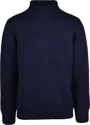 Add Extrafine Merino Wool Turtleneck Sweater With Ribbed Finishing