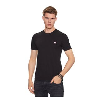 Guess Tops, Heren, Zwart, XL, Katoen, T-shirt