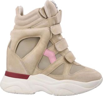 Isabel Marant Schoenen, Dames, Beige, 40 EU, Leer, Sneakers