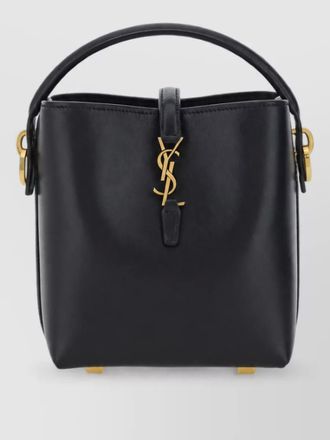 Saint Laurent calf leather bucket bag