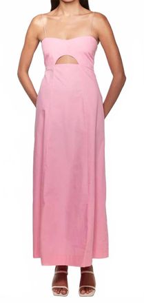 S/W/F Half Moon Midi Dress In Floss
