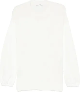 Twin-Set balloon-sleeve sweater - women - Fabric - M - White