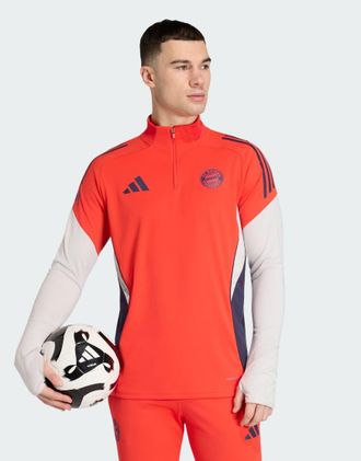 adidas Fc Bayern Tiro 25 Competition - Top da allenamento rosso ad alta risoluzione