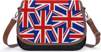 Generic United Kingdom UK Flag Fashion Womens Crossbody Bags Novelty Handbag Shoulder Bag Purse