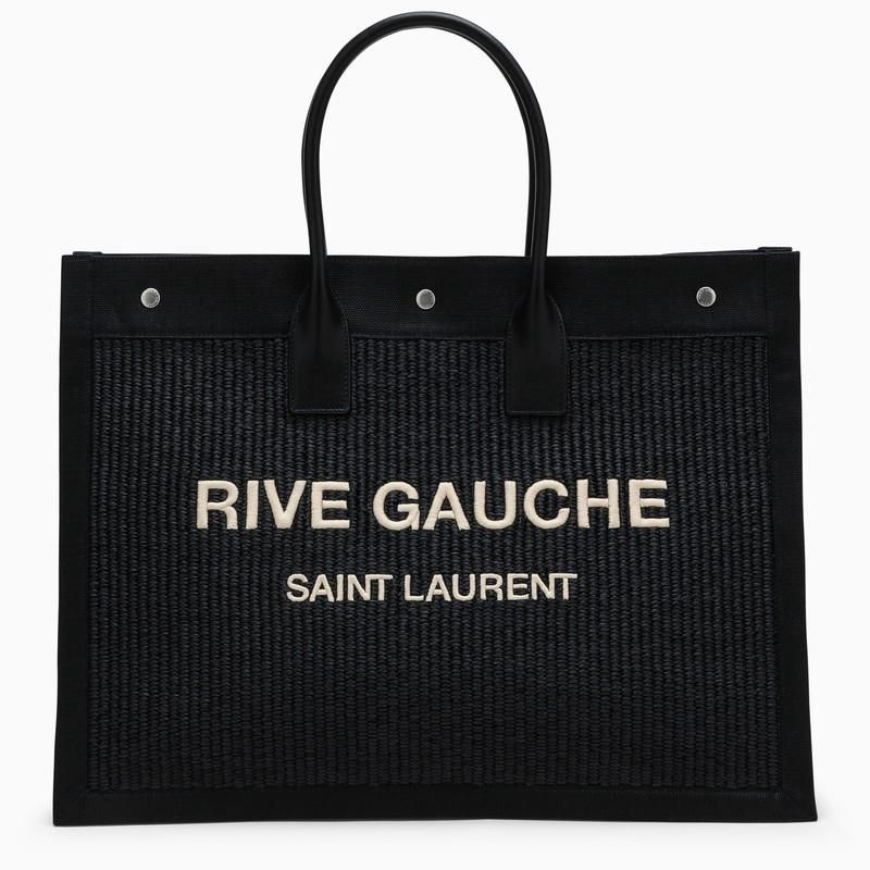 【送料&関税込】Saint Laurent Rive Gauche Shoulder Bag - Uni Yves Saint Laurent Rive Gauche Ring Shoulder Bag - Black