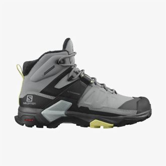 Salomon Womens X Ultra 4 Mid Winter Boots In Monument/black/charlock
