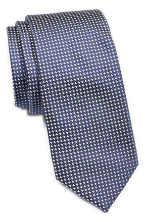 Nordstrom Hudson Mini Grid Silk Tie in Yellow at Nordstrom Rack