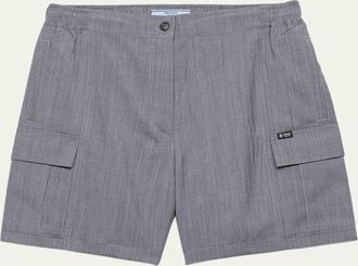 Prada Light Mohair Shorts
