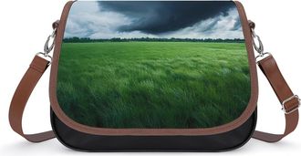 Generic Dark Storm Clouds Small Womens Crossbody Bags Shoulder Handbag with Adjustable Strap for Travel