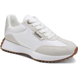 DKNY Naples Sneaker in White at Nordstrom, Size 7.5