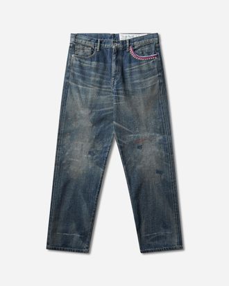 Neighborhood Men s Savage Denim DP Basic Pants Indigo