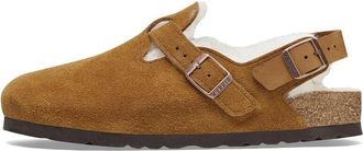Birkenstock Tokio Inside Shearling Suede Regular Brown 1028374