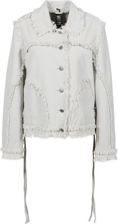 Freaky Nation Jeansjacke FREAKY NATION HippieGirl-FN, Damen, Gr. M (38), grau, Oberstoff: 100% Baumwolle, Jacken Jeansjacke