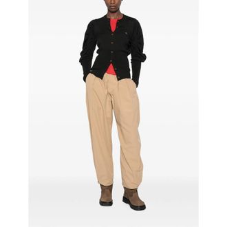 Vivienne Westwood Orb-Embroidered Wool Sweater - Black