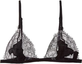 Kiki De Montparnasse Kiki de Montparnasse Giselle Soft Silk-Trim Bra