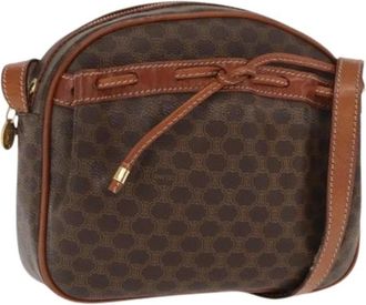 Celine Pre-owned Cross Body Bags, female, Brown, Size: ONE SIZE Pre-owned Plastic Cross Body Bag