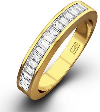 The Diamond Store GRACE 18K Gold Diamond ETERNITY RING 0.50CT G/VS