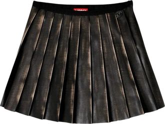 Diesel O-Saka-Mini Gonna - Dames - Korte rokken - Bruin - L - Rokken