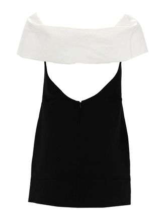 Self Portrait Floral Appliqu&eacute; Mini Dress - Black