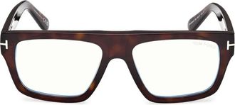 Tom Ford Eyewear square-frame glasses - Brown