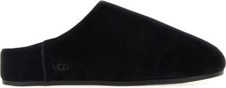 UGG Black Suede Elea Slippers