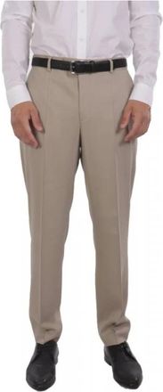 HUGO BOSS H-Perin Wg-253 Broek - Heren - Nette broeken - Beige - M - Broeken