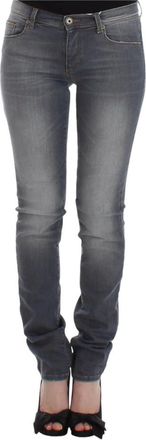 Ermanno Scervino Slim Skinny Jeans - Dames - Slim Fit Jeans - Grijs - W26 - Katoen - Jeans
