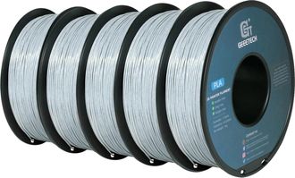 OEM Filamento Para Impresora 3d, Material Pla, Compatibilidad Vers&aacute;til, Como El Gris Jaspeado