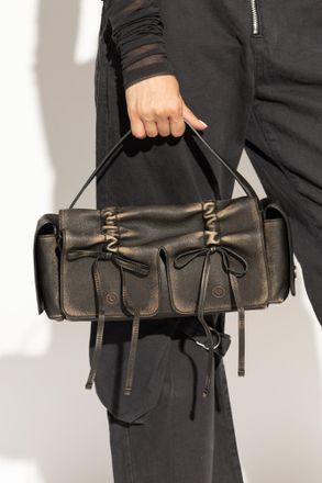 Acne Studios Leather Handbag, Womens, Brown