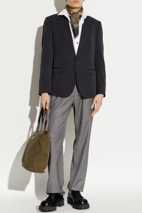 Dolce & Gabbana Wool Blazer, Mens, Black
