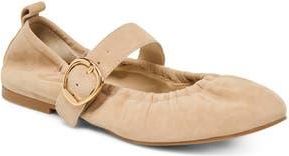 Dolce Vita Caely Mary Jane Flat in Camel Suede at Nordstrom Rack, Size 8.5