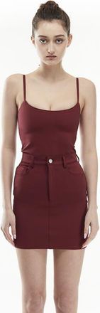 Mother of All Celeste Top in Burgundy at Nordstrom, Size X-Small Eu