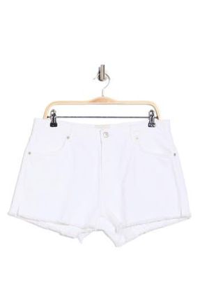 Reformation Sutton Low Rise Cutoff Denim Shorts in Optic White at Nordstrom Rack, Size 32