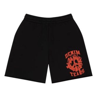 Denim Tears Denim University Sweatshorts Black FW25BRS12142145