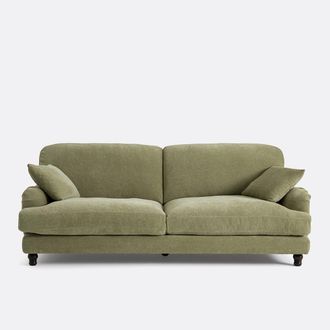 La Redoute Interieurs 3- of 4-zitsbank in gem&ecirc;leerd polyester, Noon